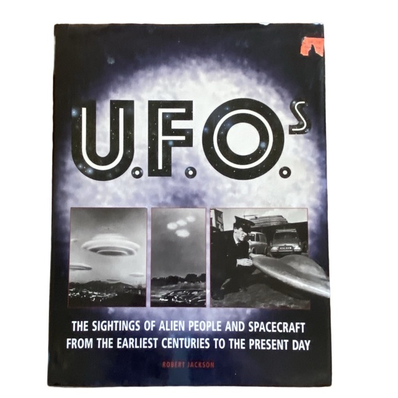 Smithmark Teal Illustrated UFO Hardcover Book Coffee Table 1992 Sci-Fi Retro - Picture 2 of 16